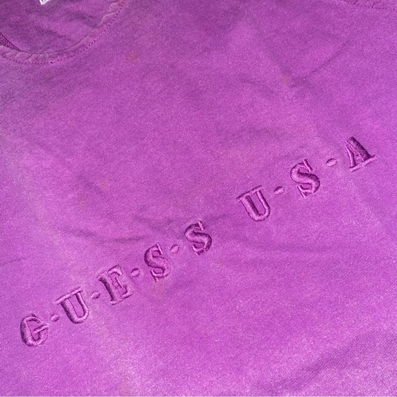 Guess USA Violet Sleeveless Top.  George’s Marciaxd vintage - Picture 7 of 7